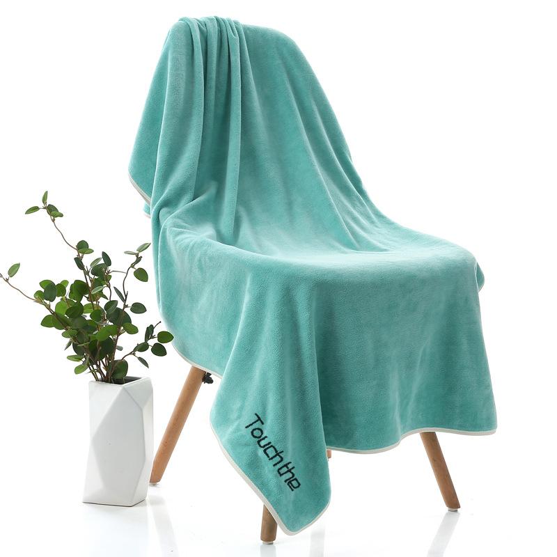 Впитывающее толстое банное полотенце из микрофибры Мягкое впитывающее быстросохнущее полотенце Наборы для ванной комнаты Большое пляжное полотенце Роскошные спа-полотенца для отелей для дома Гостиничные полотенца