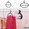 & Living Multi Purpose Closet Organizer Storage Racks Circle Shape Scarf Hanger Tie Clothes Rack