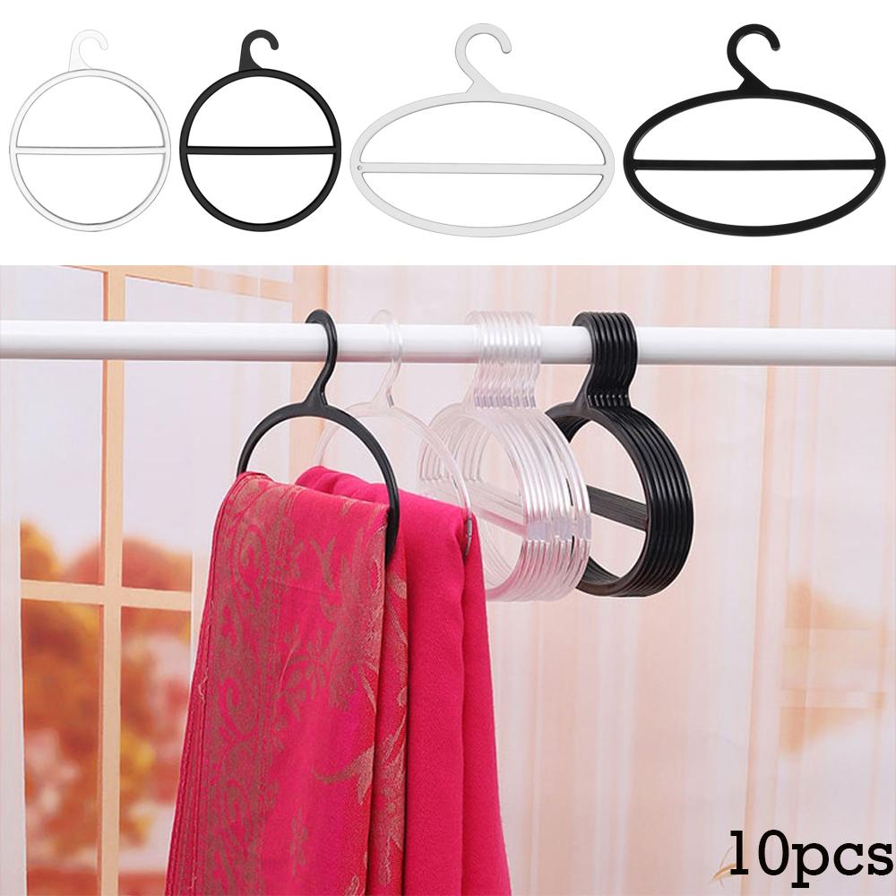 & Living Multi Purpose Closet Organizer Storage Racks Circle Shape Scarf Hanger Tie Clothes Rack