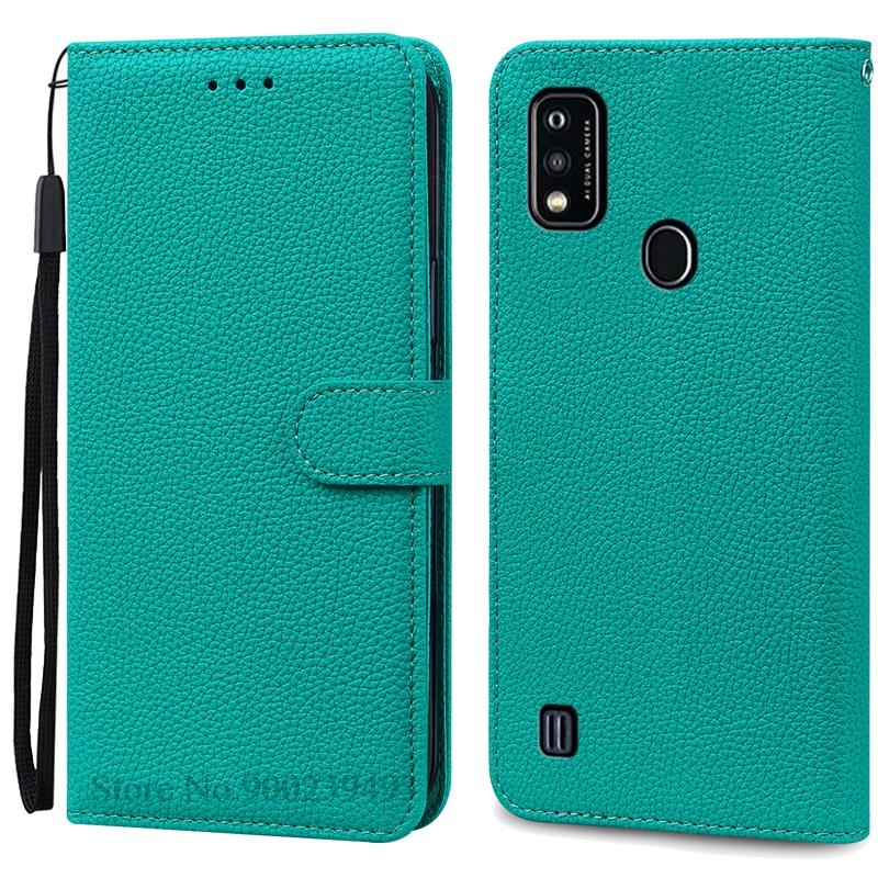 A51 Case For ZTE Blade A51 Case Soft Silicone Leather Flip Wallet Case For ZTE Blade A51 Case Back Cover Coque Fundas Etui