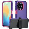 Чехол-книжка Tecno Spark 10 Pro 3-в-1 с полным покрытием и вращающейся подставкой