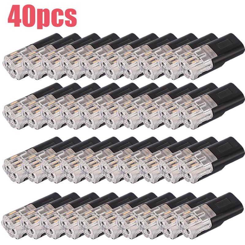 Quick Plug Wire Connector Solderless Non-stripping Terminal Connector Car Waterproof Electrical Car Plug Electrical Accessories