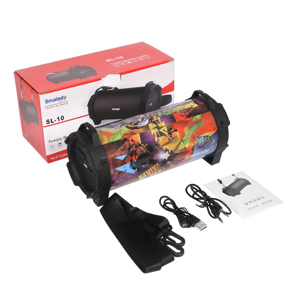 Сабвуфер высокой мощности, беспроводной портативный Bluetooth 5.0, громкоговорящая связь, объемный звук, стерео, уличная USB/AUX/TF-карта для телефона, ПК