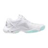 Mizuno Wave Lightning Z8 White Blue Tint Women Sneakers V1GC240045