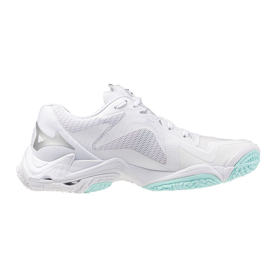 Mizuno Wave Lightning Z8 White Blue Tint Women Sneakers V1GC240045