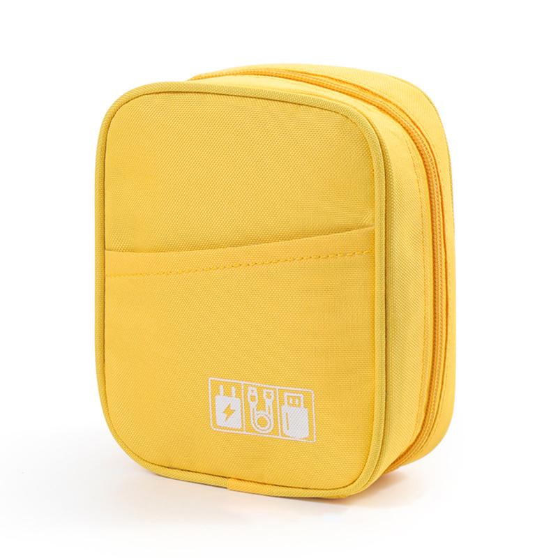 Сумка для хранения кабеля Водонепроницаемый электронный органайзер Дорожный футляр USB-кабель для зарядки Сумка для хранения