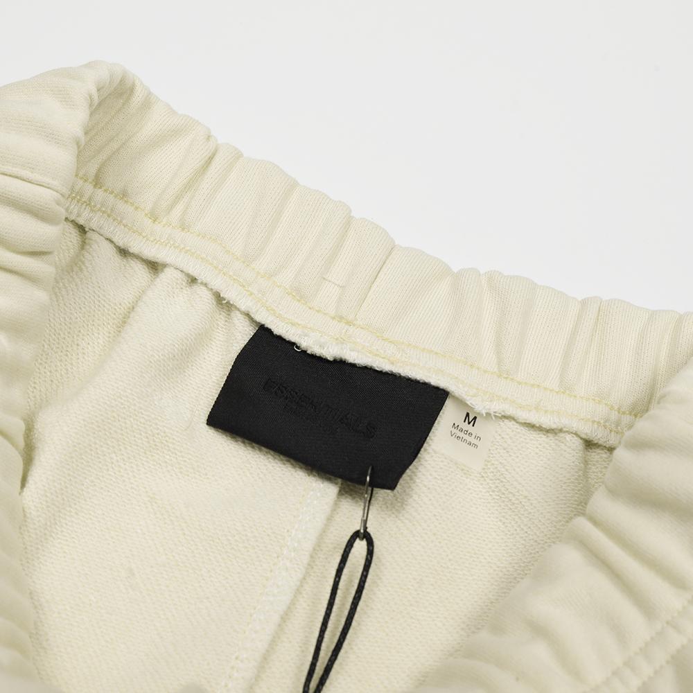 Fear Of God Essentials Шорты с принтом букв A&M Унисекс Свободные Хлопковые На шнурке Эластичный пояс Уличная одежда Повседневные Спортивные Шорты до колена