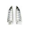 2x Chrome Headlight Front Bumper Covers For Nissan Rogue 2021-2023 Replacement