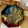 Tribal Flowers And Patterns Compact Travel Automatic Umbrella Retractable Design With 8Rib Durability Weight Allseason Travel Elegant Umbrella Perfect