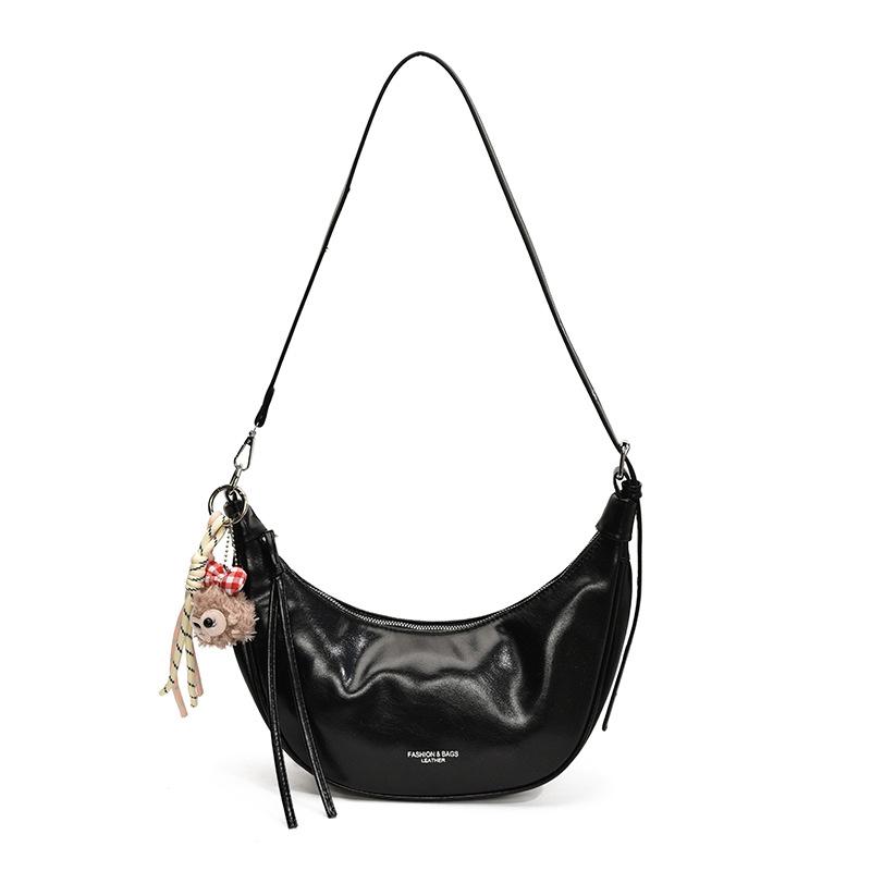 Нишевый дизайнерский клатч-рог женский большой вместимости 2025 новый модный трендовый модный на плечо сумка-мессенджер женская сумка-пельмень