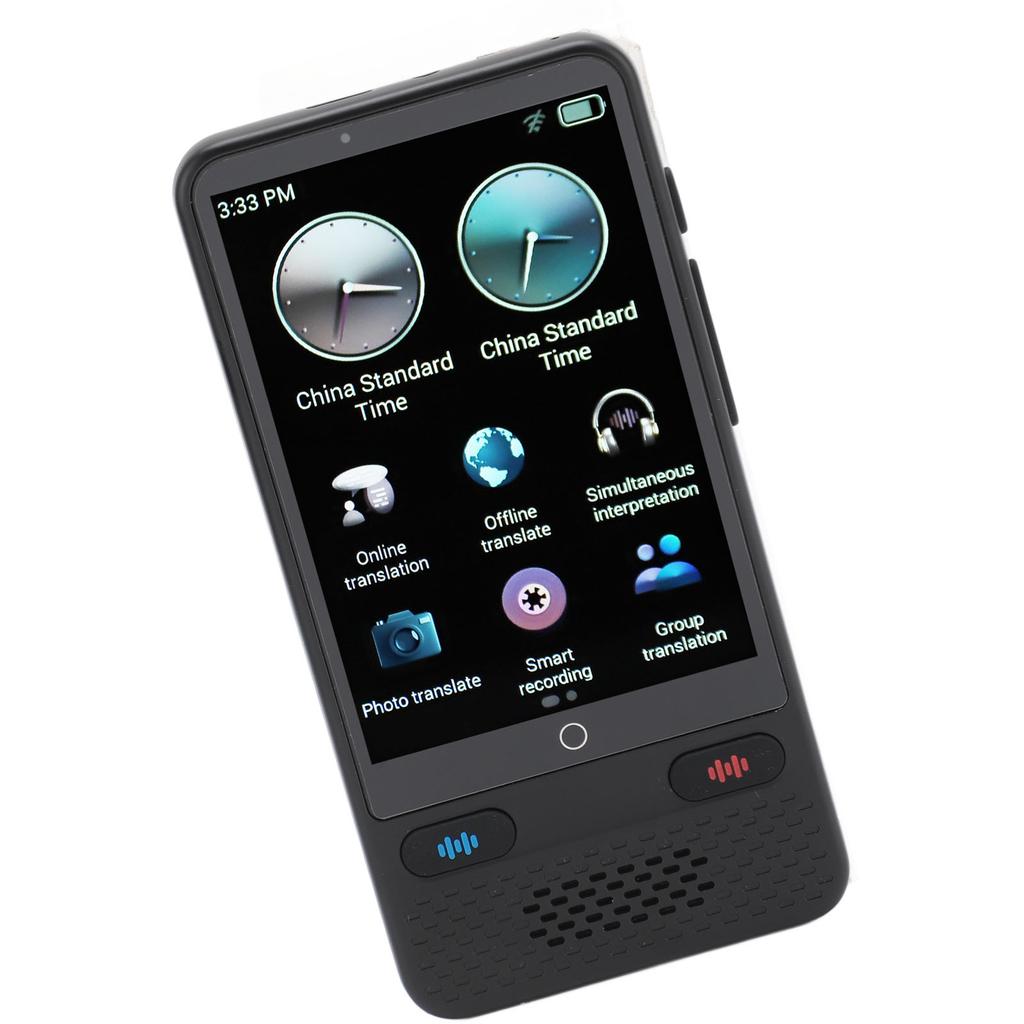 Переводчик языка Портативный интеллектуальный сенсорный переводчик Поддержка записи фото онлайн