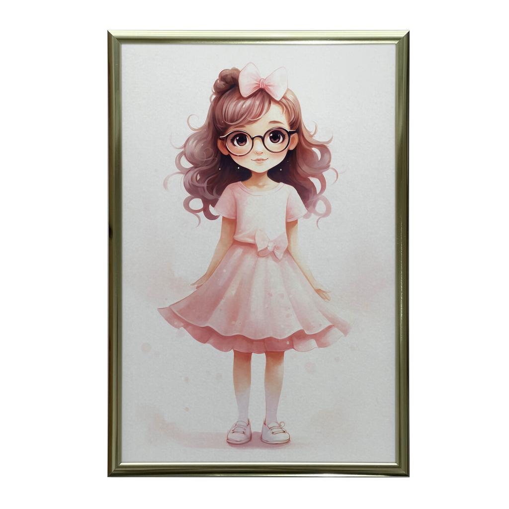 Różowa Radość Różowa Radość, 40X50 Cm, Bez Ramy, Papier Matowy 230 Gsm