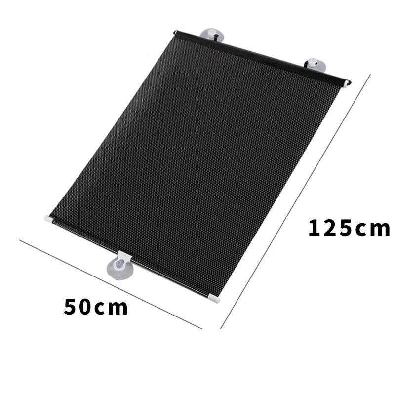 Автомобильная солнцезащитная шторка, заднее боковое окно, переднее/заднее лобовое стекло, солнцезащитный крем, мигает, черная крышка, присоска, универсальные автомобили