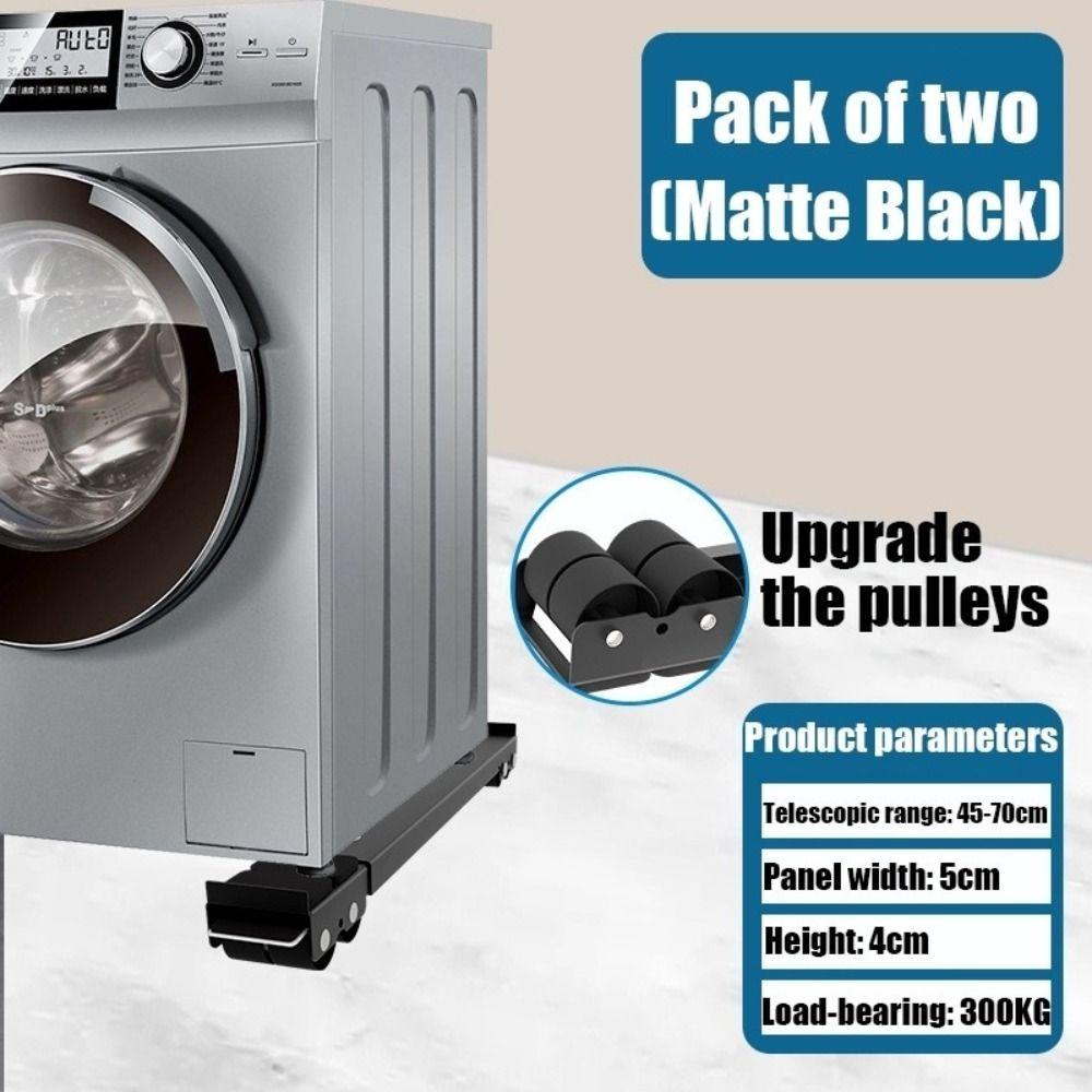 2PCS Movable Refrigerator Universal Wheels 24 Wheel Furniture Moving Tools