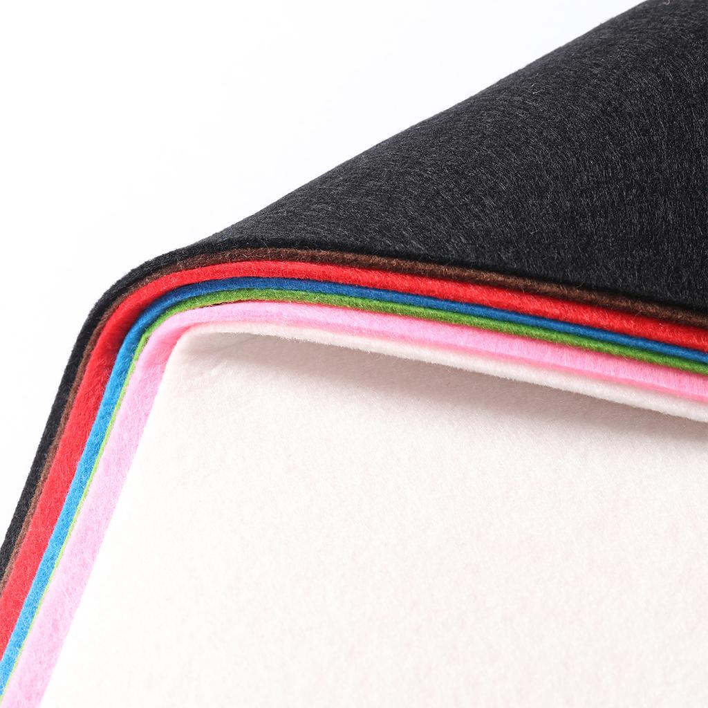 Мягкая фетровая ткань, нетканый фетровый материал, 45 см * 45 см * 2 мм, лист, пэчворк, сделай сам, швейные куклы, ремесла, аксессуары, материал толщиной 2 мм