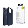 Apple iPhone 15 Pro Max - Силиконовый чехол 3Mk Темно-синий