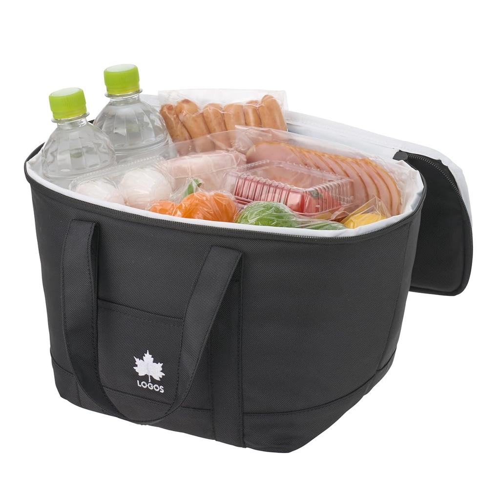LOGOS Standard Tote Cooler M Black 37411003