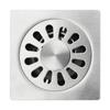 Square Stainless Steel Bathroom Floor Drain Anti-insect and Anti-odor Fast Drainage Floor Drain