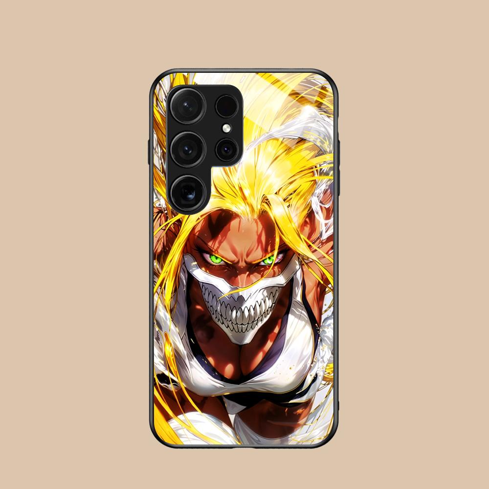 Чехол для телефона Bleach Tier Harribel для Samsung Galaxy S26 S25 S24 S23 S22 S21 S20 Note20 Plus FE Ultra Стеклянный Цветной Чехол