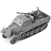 1/72 4D Сборная модель немецкого полугусеничного зенитного бронетранспортера Второй мировой войны Военные игрушки