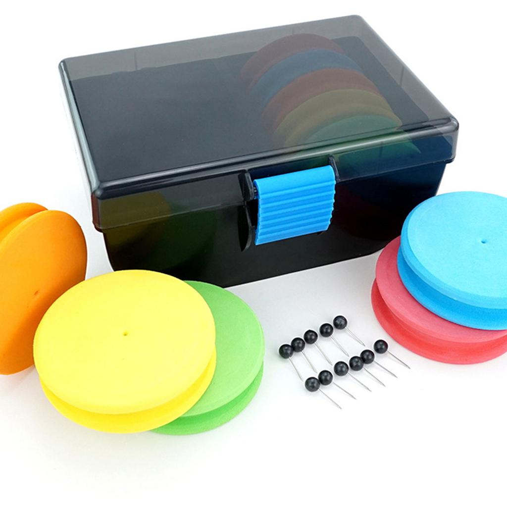 10 шт. пенопластовых катушек, поводков, проволочной доски, доски для намотки лески, катушек для ловли карпа, держателей для крючков и лески