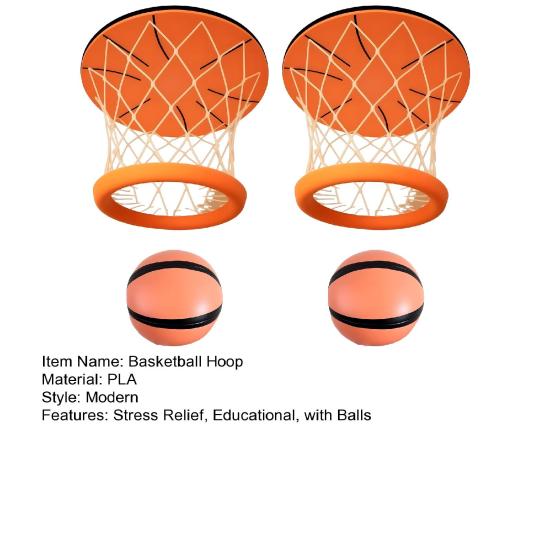 1/2 комплекта потолочное баскетбольное кольцо игрушка с 1/2 мячами для подвешивания в помещении мини-баскетбол игра снятие стресса детская баскетбольная корзина игрушка