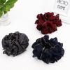 Golden Edge Head Flower Korean Hair Rope High Elastic Rubber Band Fabric Wavy Edge Large Intestine Scrunchi Hair Woman Tiara C31