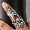 Skull Gothic Claw Ring Male Female Fashion Jewelry Dragon Ring Knuckle Ring Korean Style Ring