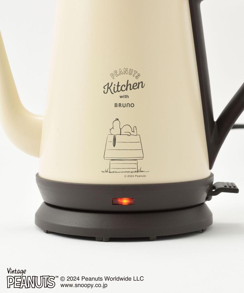 BRUNO PEANUTS Арахисовый чайник Электрический чайник Максимальная вместимость Автоматическое отключение питания Предотвращение пустого приготовления пищи Живите в одиночестве Милый Нержавеющий