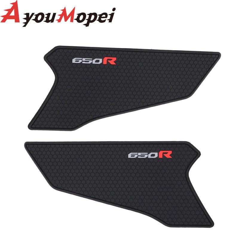 Tank Grip Pads For HONDA CBR650R CB650R 2019-2024 cbr 650 r cb 650r Protector Sticker Traction Tank Pad Side 3D