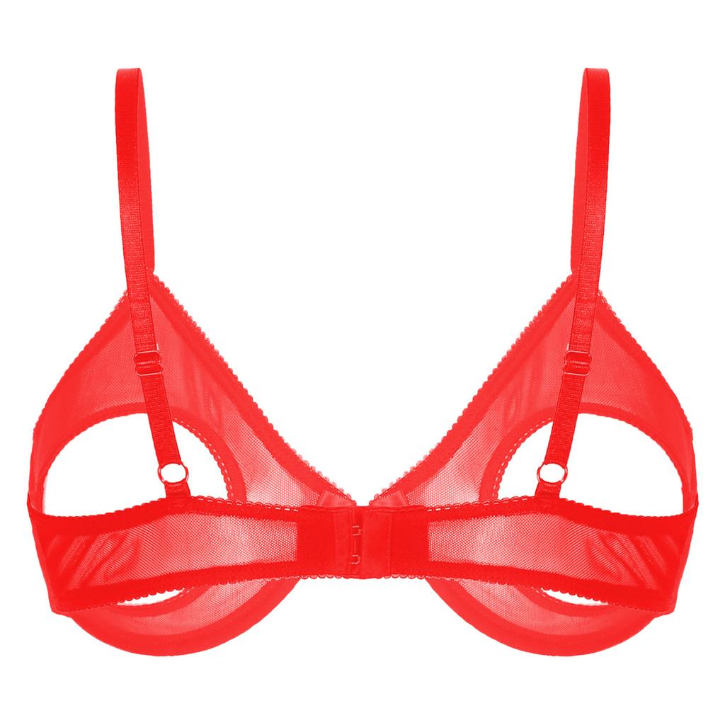 Бюстгальтер на косточках с открытыми чашками, топы, сетчатый бюстгальтер, нижнее белье, корсет, бюстье, женское нижнее белье для свадебной ночи