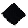 Popular Rural Headwrap for Adult Unisex Fashion Solid Color Furry Trim Headcover Breathable Thin Bandanas for All Age
