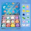 Children's bath ball explosion toy bath salt ball set 70g*12 bath bubble bath ball gift box
