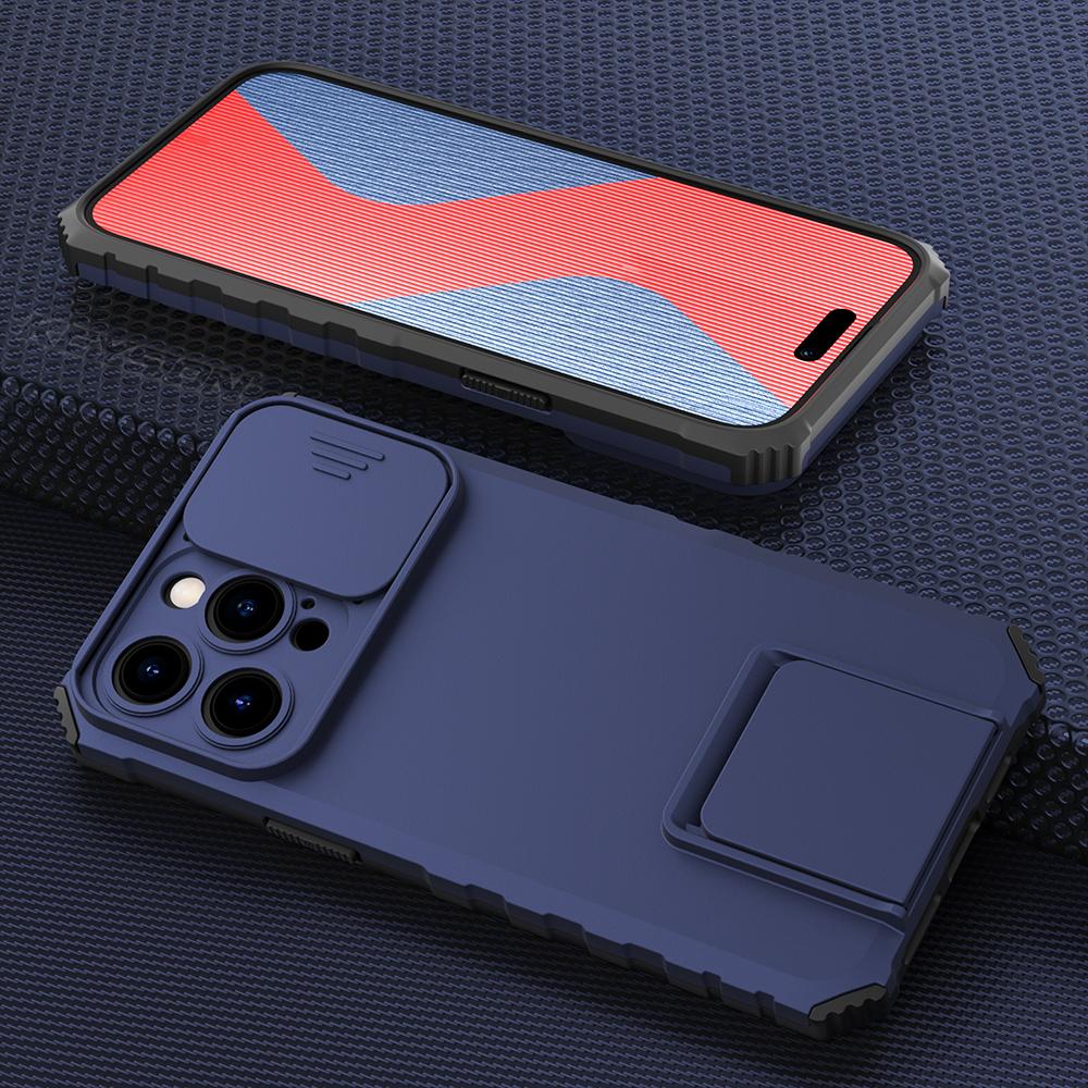 KEYSION Противоударный чехол для iPhone 15 Pro Max 15 Plus, защита слайд-камеры, чехол для телефона с подставкой для iPhone 14 13 12 11 Pro