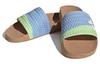 Adilette Moomin x Adilette Wmns Adidas Originals Прозрачные шлепанцы из пробки 'Муми-тролль' Женские ID4207