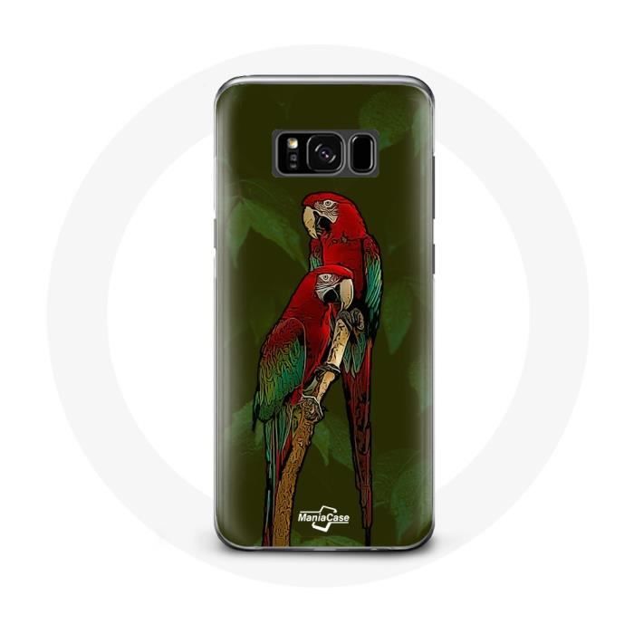 Coque - Pionus - Samsung Galaxy S8 - Rouge - Souple - Protection