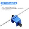 Chain Alignment Tool Suitable for Motorcycles and ATVs, Quick Accurate Alignment Tool
