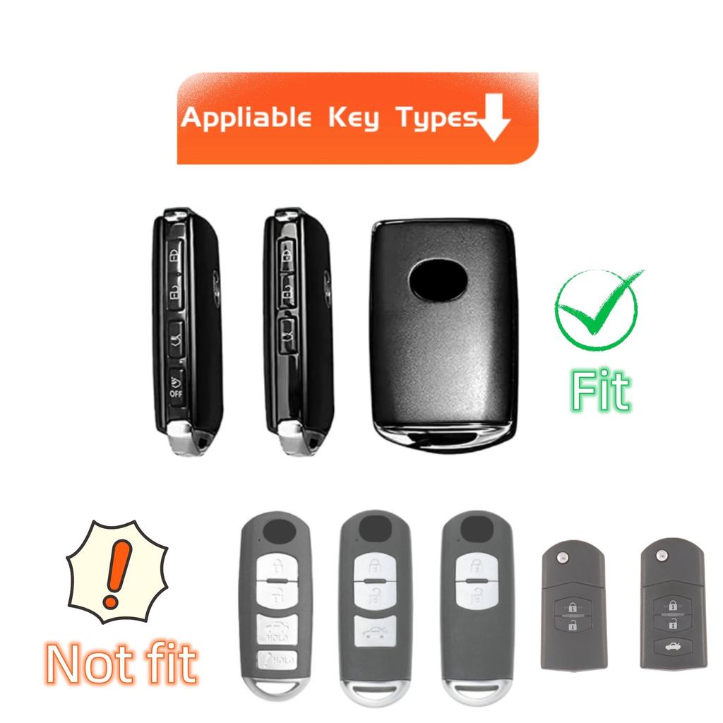 Чехол-брелок из ТПУ со шнурком для ключей для Mazda CX5, CX30, CX9 2020, 2021, CX9, 2019, 2020, 2021, Mazda 3, Mazda 3 Hatchback 2020 2021 года