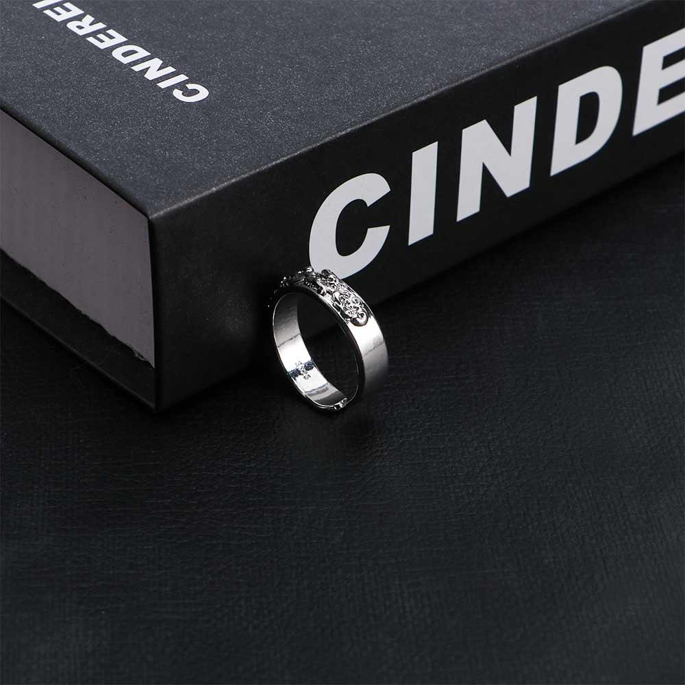 Подарок Привлечение Богатства Удачи Для Женщин Pixiu Модные Ювелирные Изделия Фэн-Шуй Мужское Кольцо Открытое Кольцо На Палец