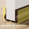 93CM Length Door Crack Insulation Strip Door Joint Windproof Sticker  Insect Prevention