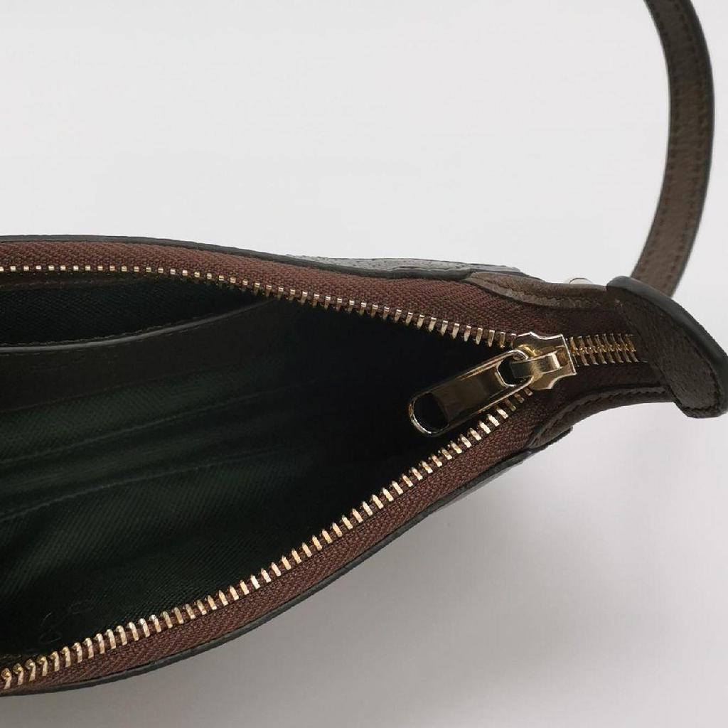 [Pre-Owned] Ophidia Logo Classic Canvas And Leather Mini Shoulder Bag - Very Good #NWRK9N