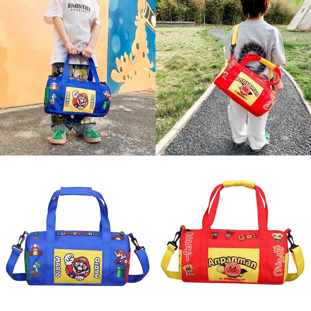 Large Capacity Children Modern Style Nylon Backpack Features Outings Use Daily