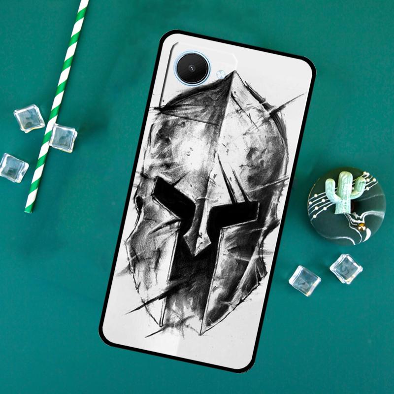 Spartan For Realme C71 C75 C55 C53 C67 C61 C33 C63 C51 10 11 12 13 14 Pro Plus C65 GT7 15 Pro Case