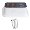 USB Charging Station 8 Ports Charging Hub 40W USB3.0 Type C LED Display Circuit Protection for