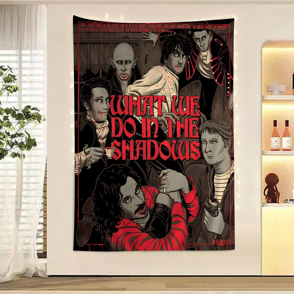 What We Do in the Shadows Movie Hanging Bohemian Tapestry Bohemian Wall Tapestries Mandala Kawaii Room Decor