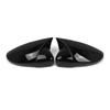 2pcs Side Mirror Cover Door Wing Mirror Cover Cap Replacement for VW  2009 2017  2009 2016  2009 2017 OEM 3C8 857 537