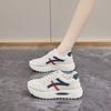 Наступить в дерьмо чувствуется популярно обувь Форреста Гампа женская 2025 новая весна студенческая платформа папины белые туфли повседневные и легкие кроссовки для бега