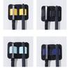 2Pcs Double Slots Leather Pen Organiser Adhesive Pen Organiser with Double Elastic Bands for Hardcover Notebook Planner
