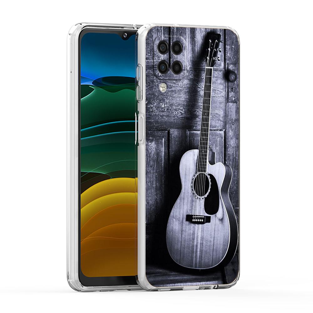 Струны для гитары Музыка Гитары Чехол для телефона Для Samsung A13 A33 A35 A55 A73 A53 A23 A51 A71 A21S A31 A41 A05s A03S A15 A25 5G Чехол