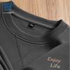 Мужской свитшот с круглым вырезом и принтом букв от Jeanswest Life
